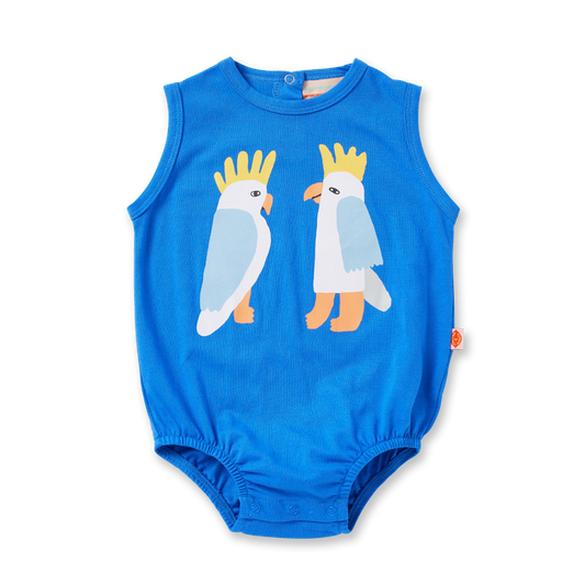 Blue Cockatoo Singletsuit