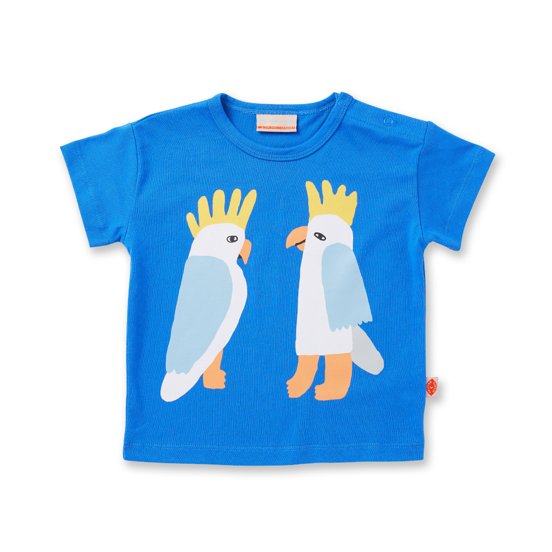 Blue Cockatoo Short Sleeve T Shirt