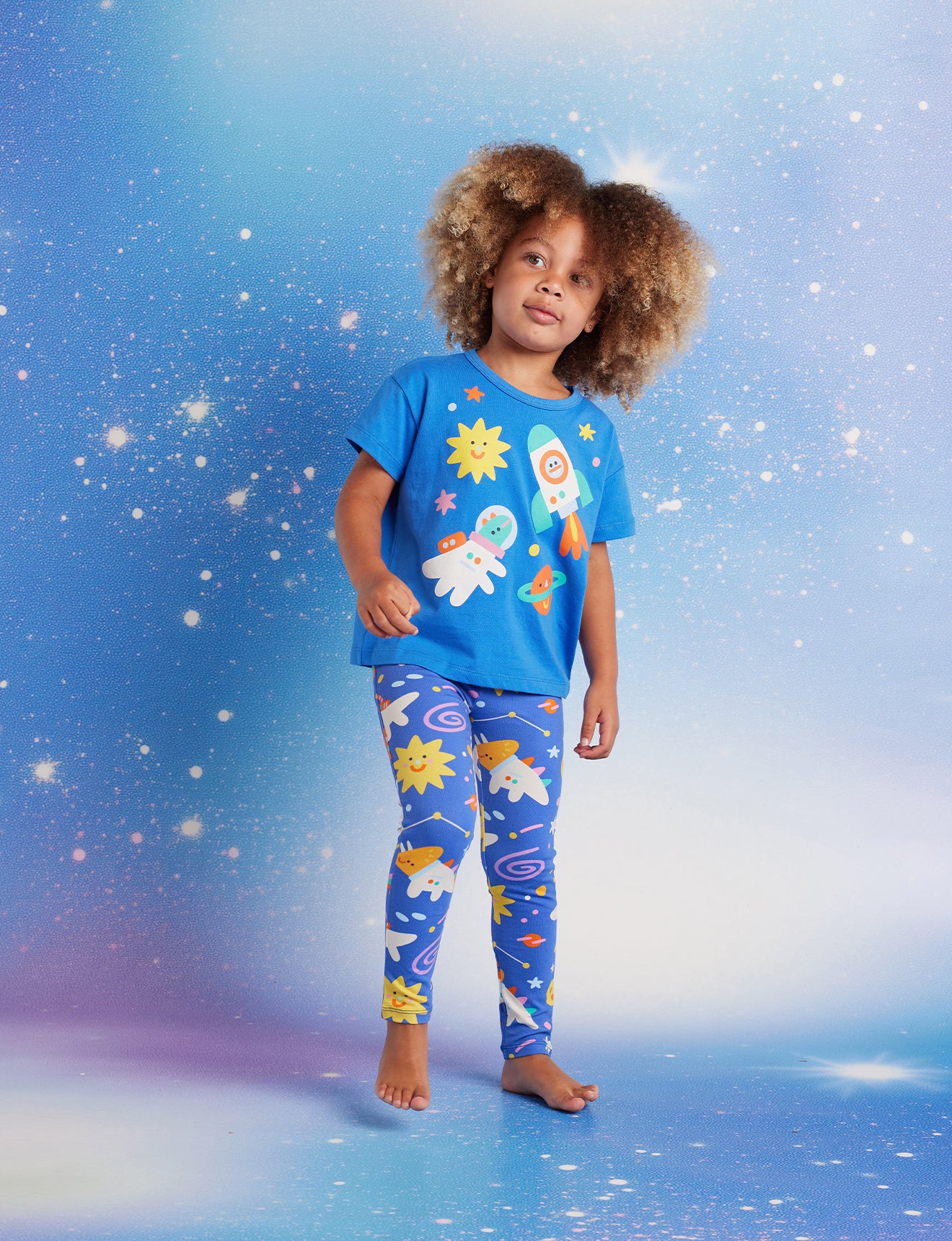 Kids Legging / Dinos In Space