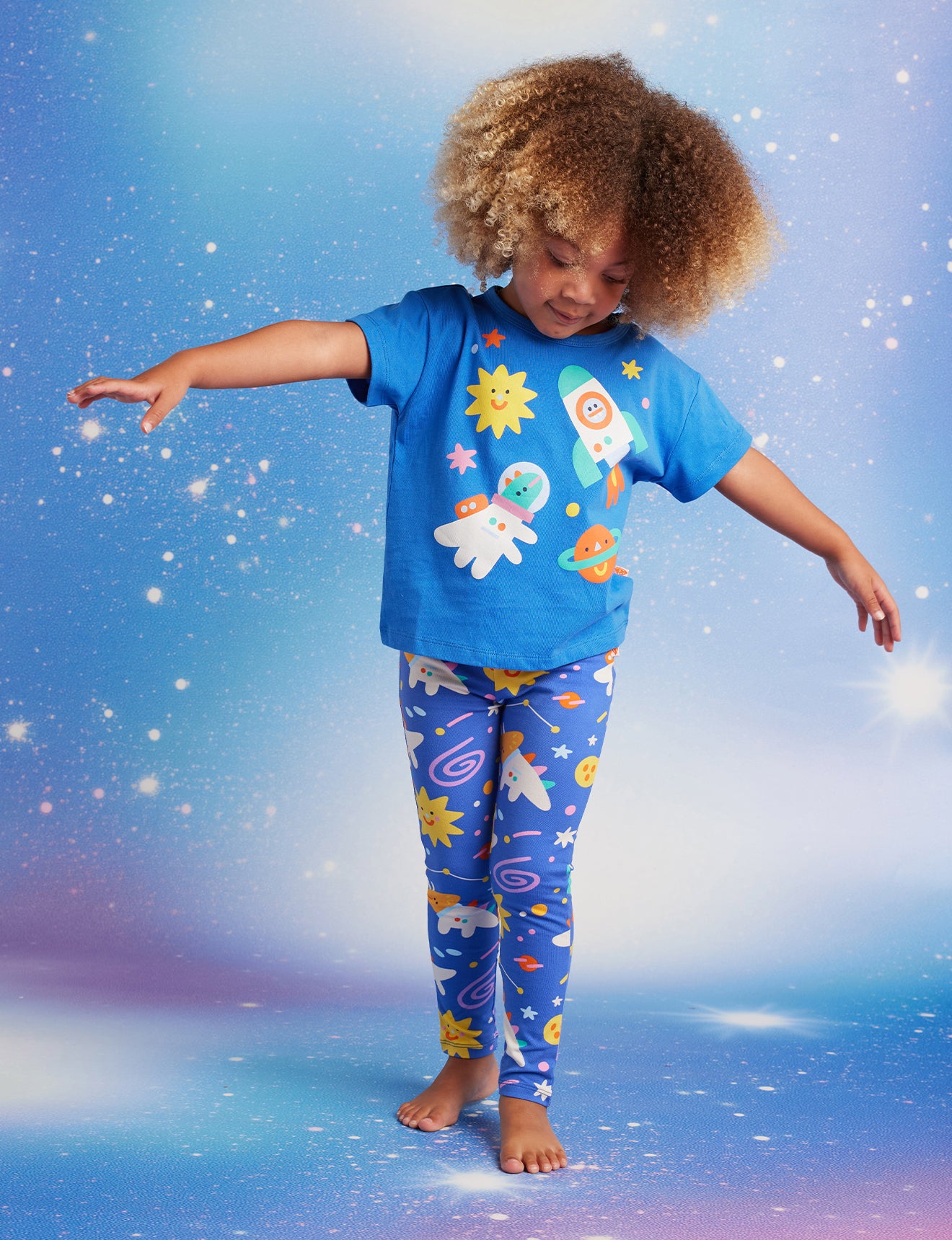 Kids Legging / Dinos In Space