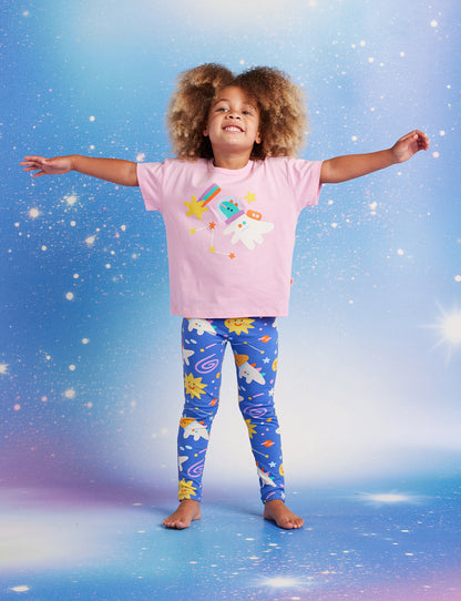 Kids Legging / Dinos In Space