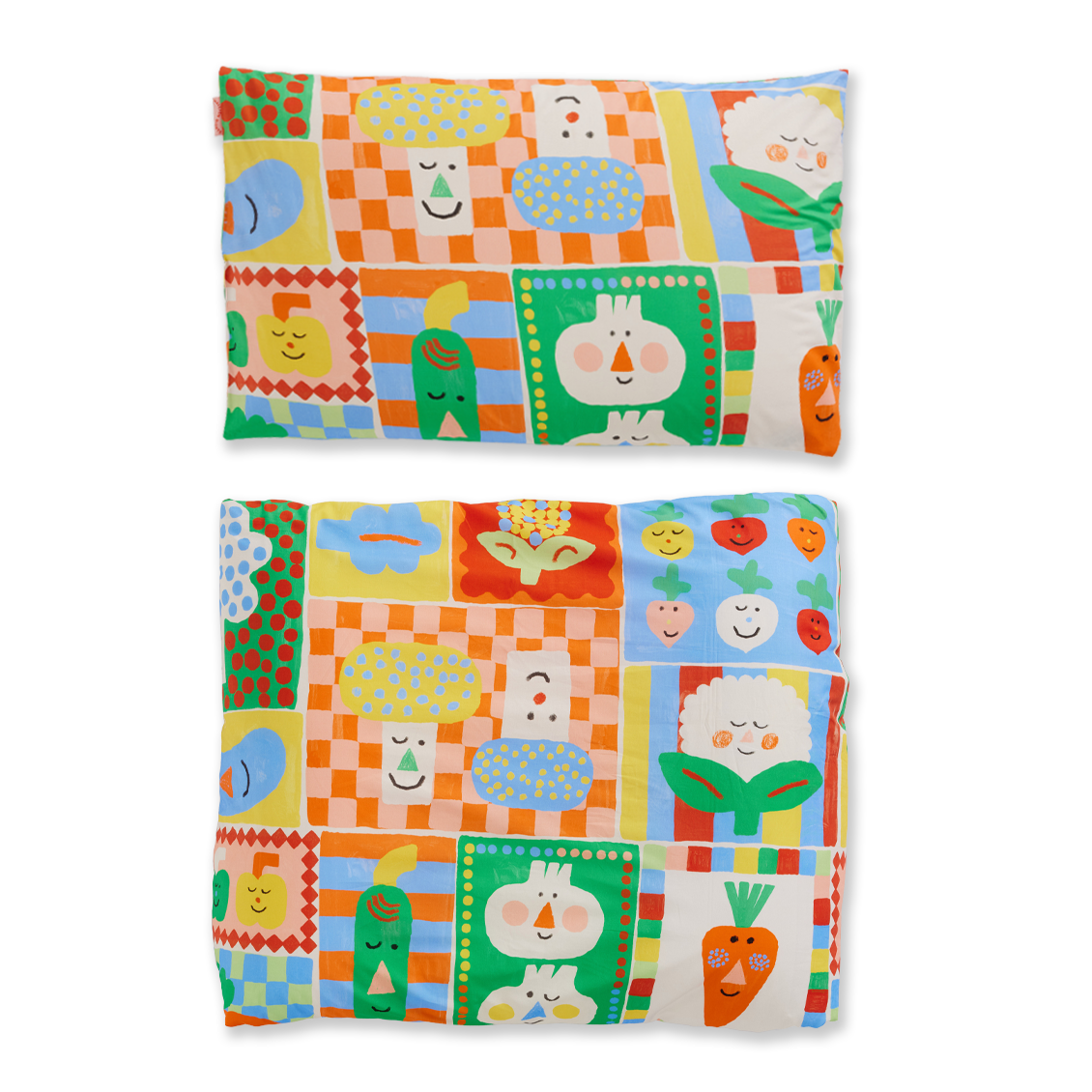 Duvet & Pillowcase Set / Pocket Patch