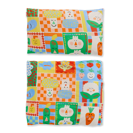 Duvet & Pillowcase Set / Pocket Patch
