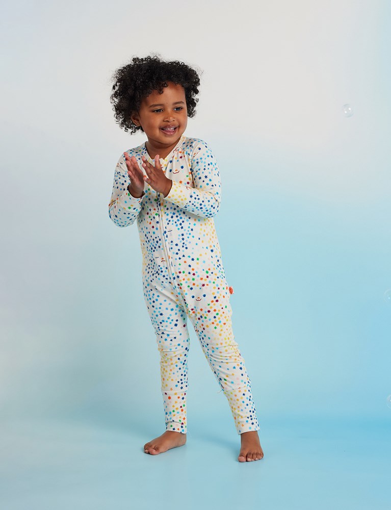 Long Sleeve Romper / Feeling Star
