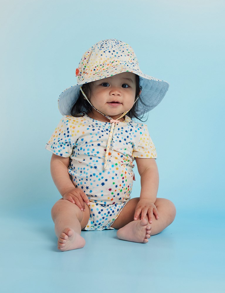 Short Sleeve Bodysuit / Feeling Star