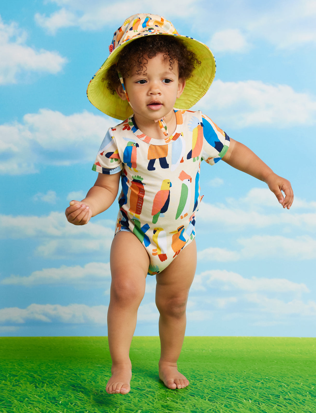 Flamin' Galahs Kids Sun Hat