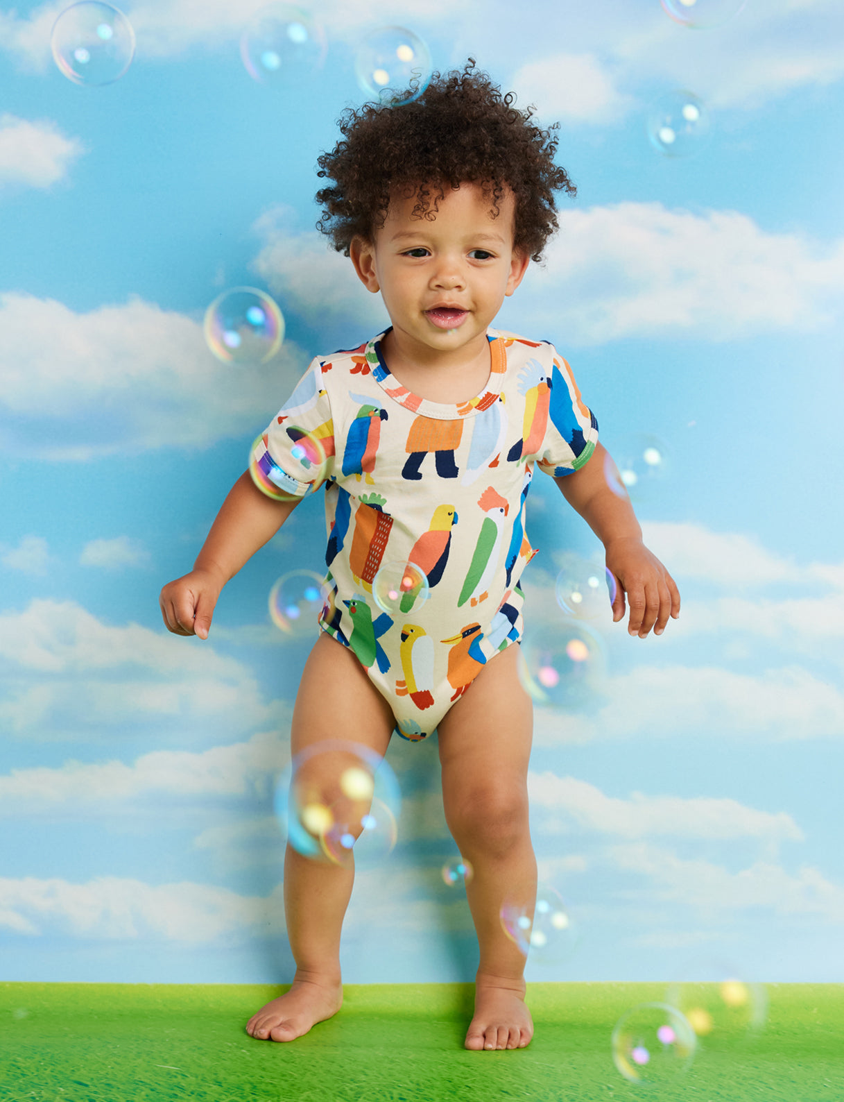 Flamin' Galahs Short Sleeve Bodysuit