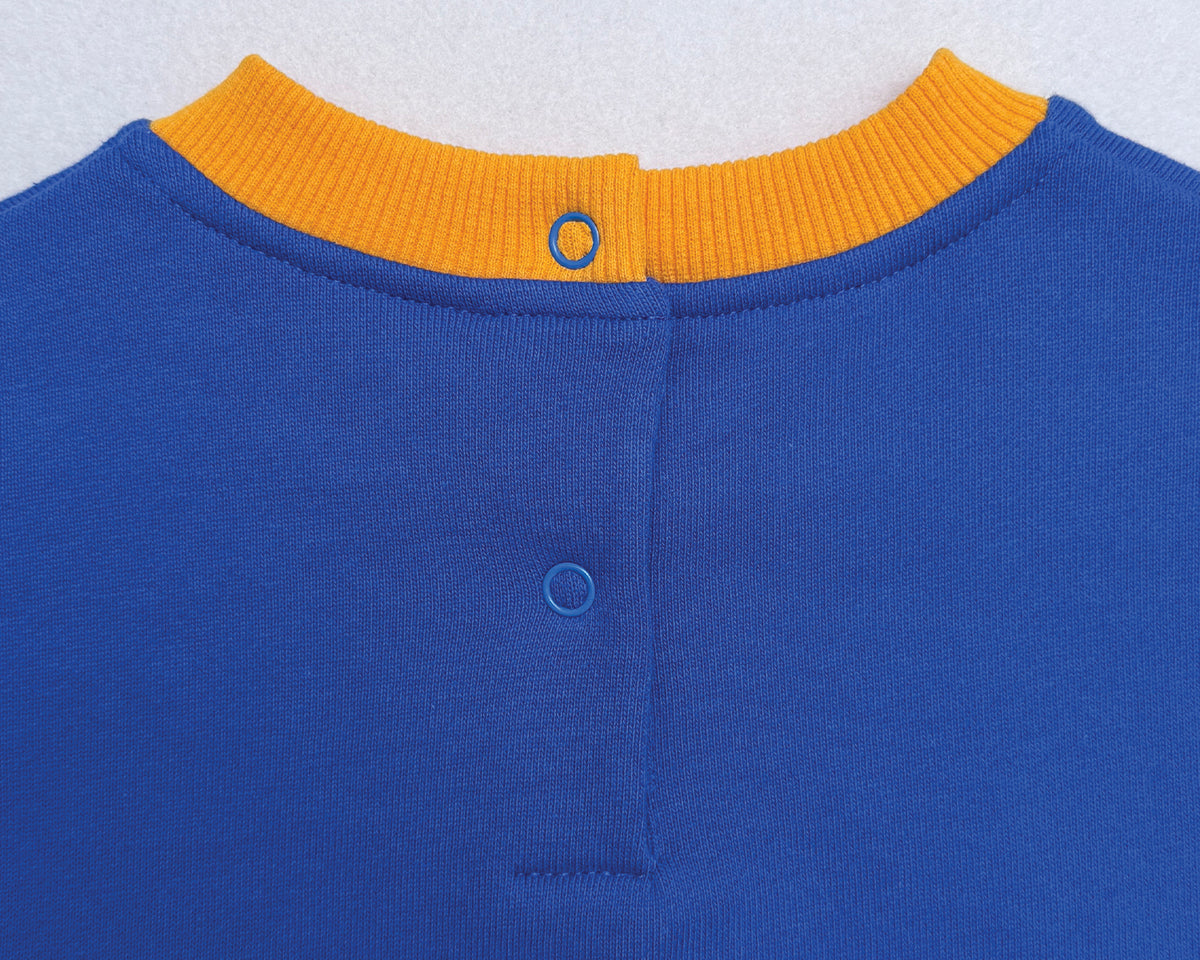 Oversized + snaps = the winter play uniform