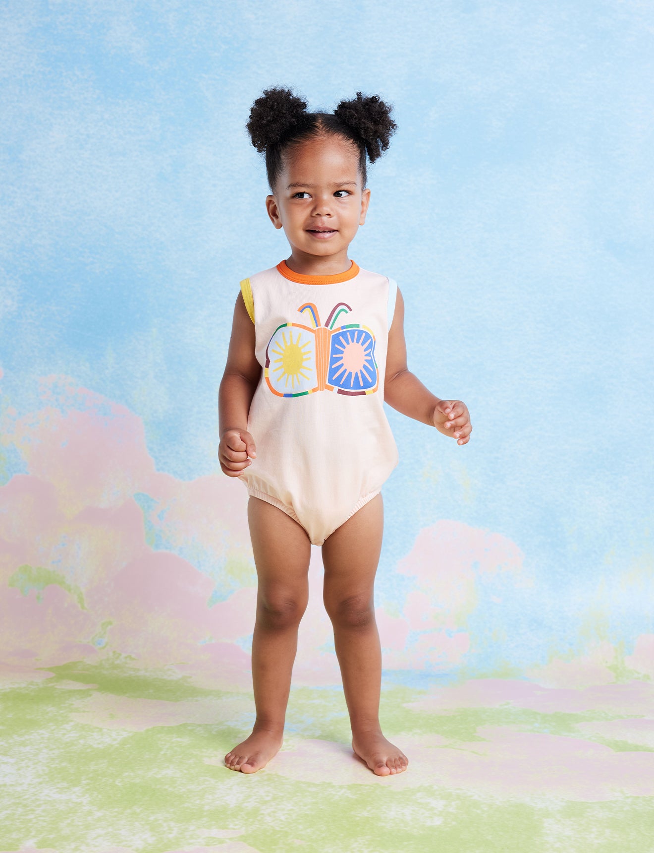 Cotton Singletsuit / Flutterby