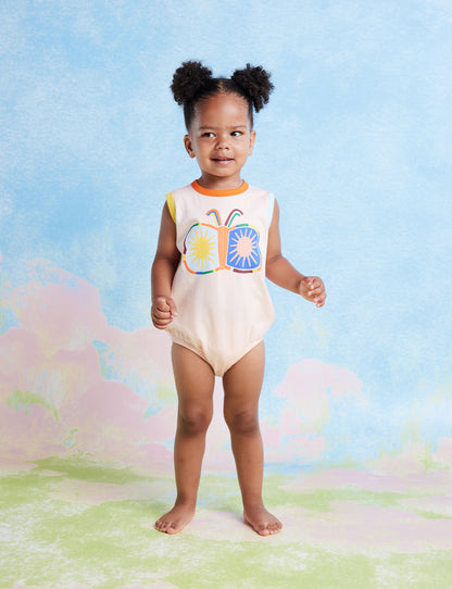 Cotton Singletsuit / Flutterby