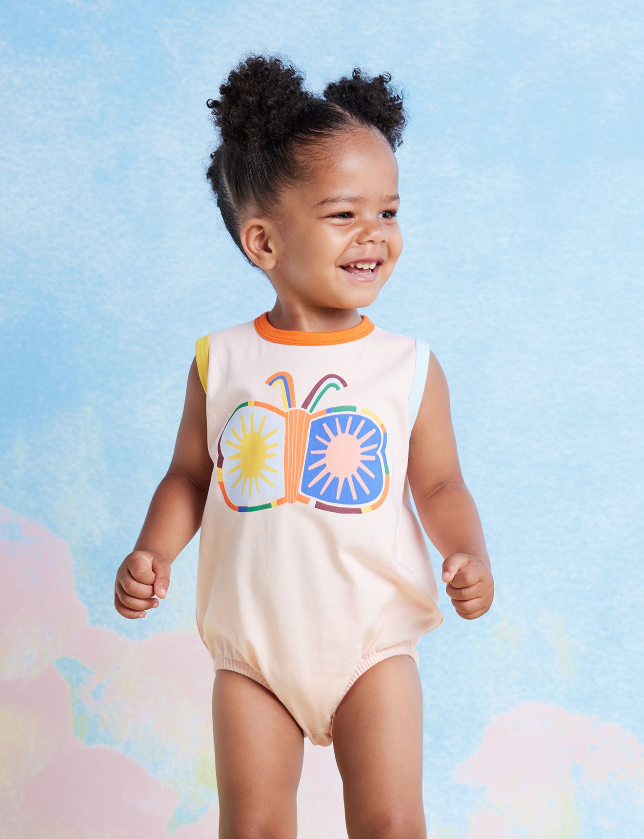 Cotton Singletsuit / Flutterby