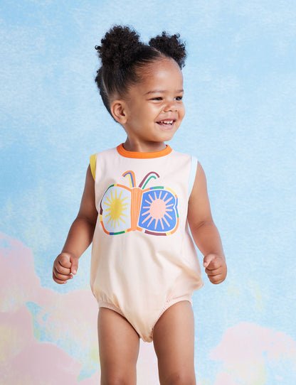 Cotton Singletsuit / Flutterby