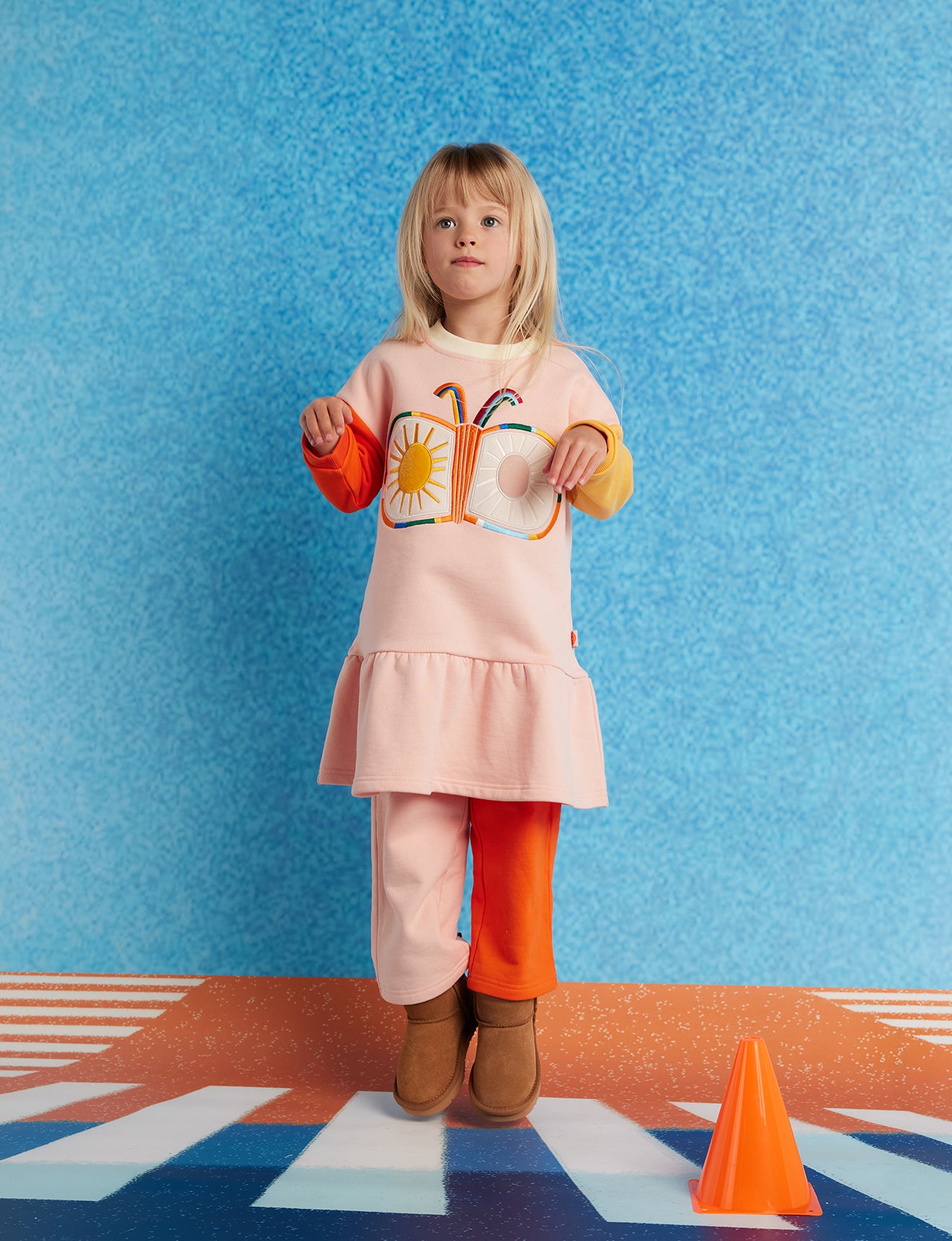 Fleece Dress / Flutterby