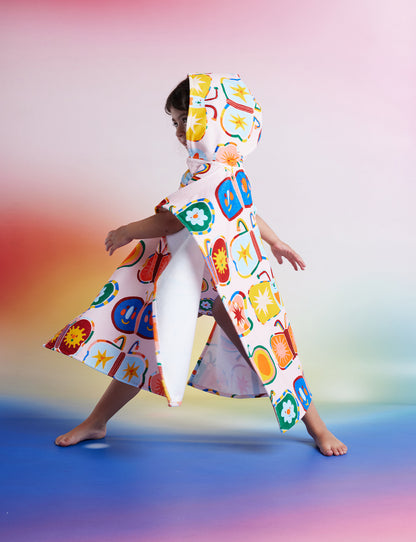 Poncho Towel / Flutterby