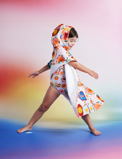 Poncho Towel / Flutterby