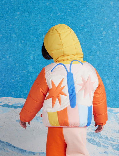 Quilted Puffer Jacket / Flutterby
