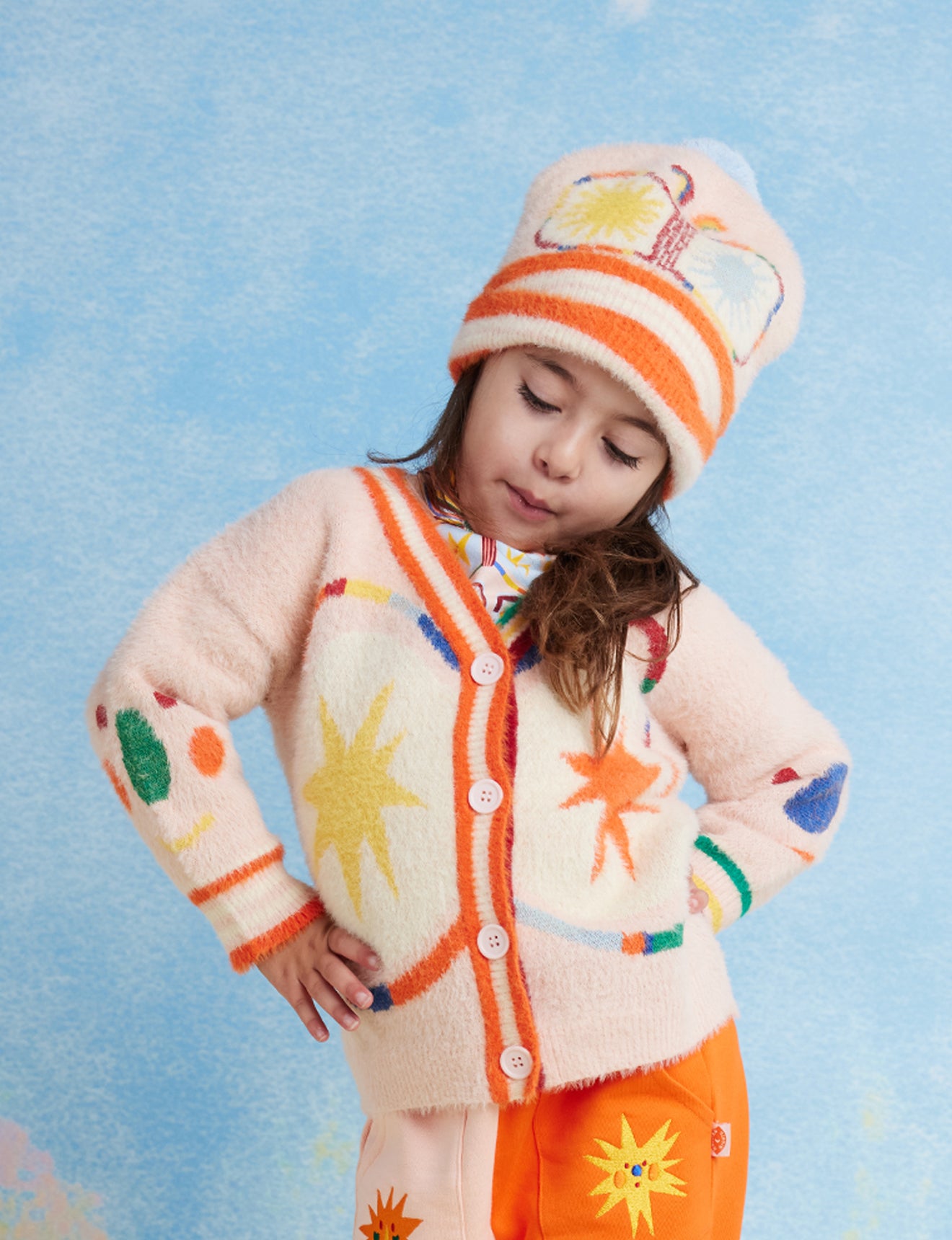 Fluffy Knit Cardigan / Flutterby