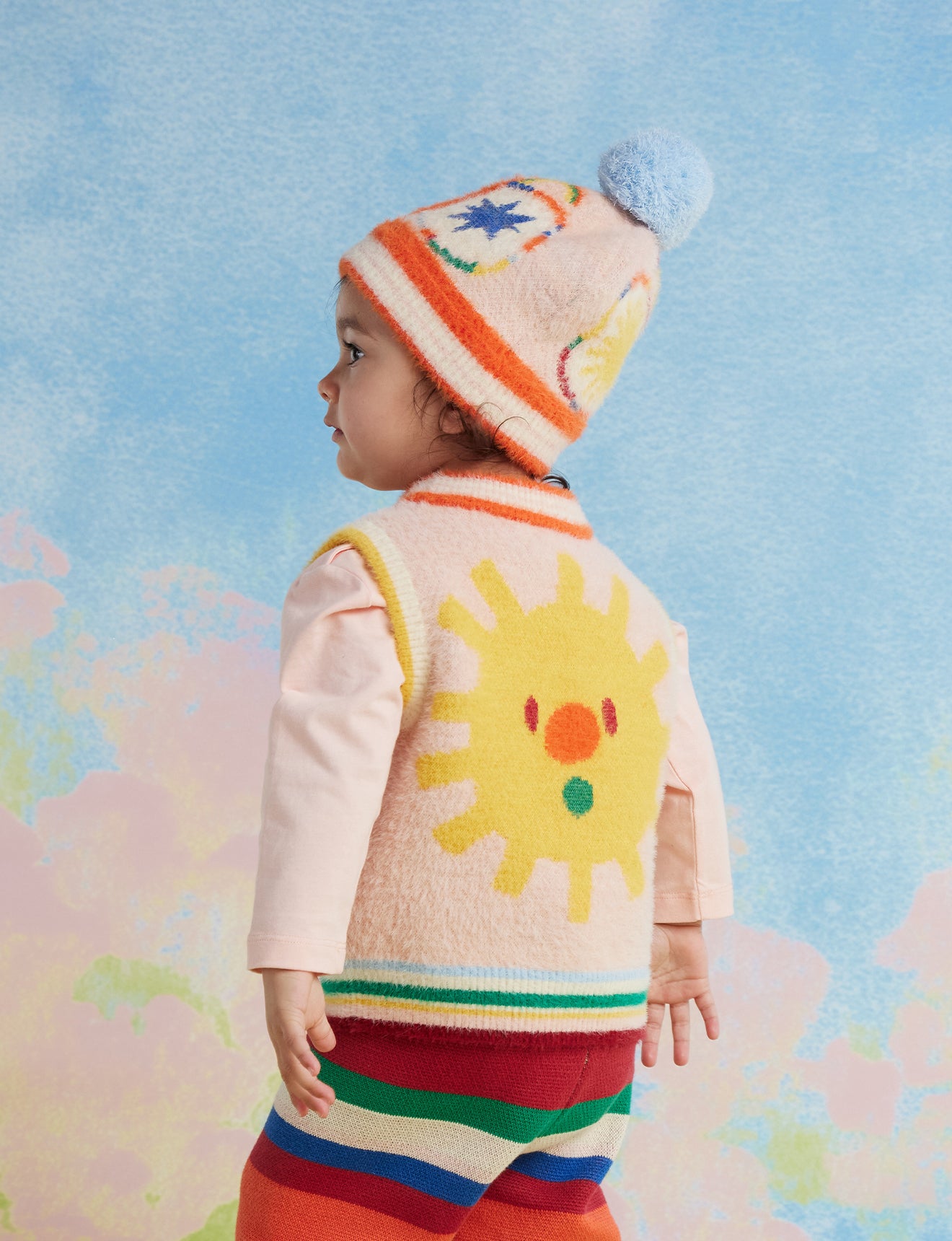 Fluffy Knit Vest / Flutterby