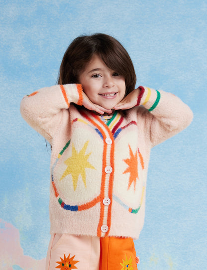 Fluffy Knit Cardigan / Flutterby
