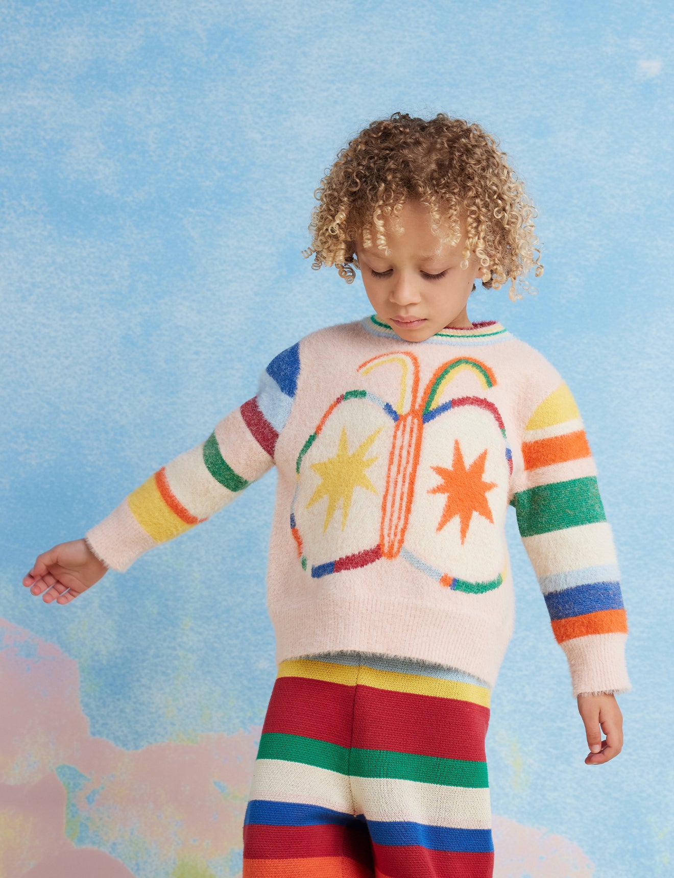 Fluffy Knit Jumper / Flutterby