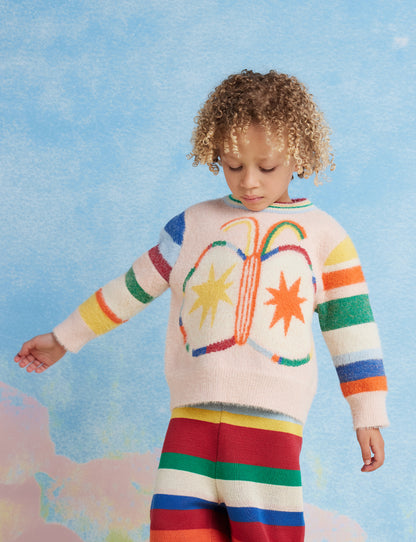 Fluffy Knit Jumper / Flutterby