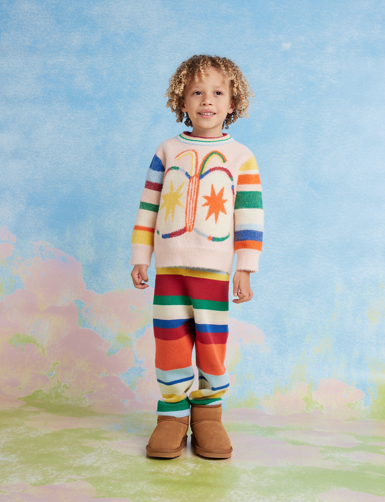 Fluffy Knit Jumper / Flutterby