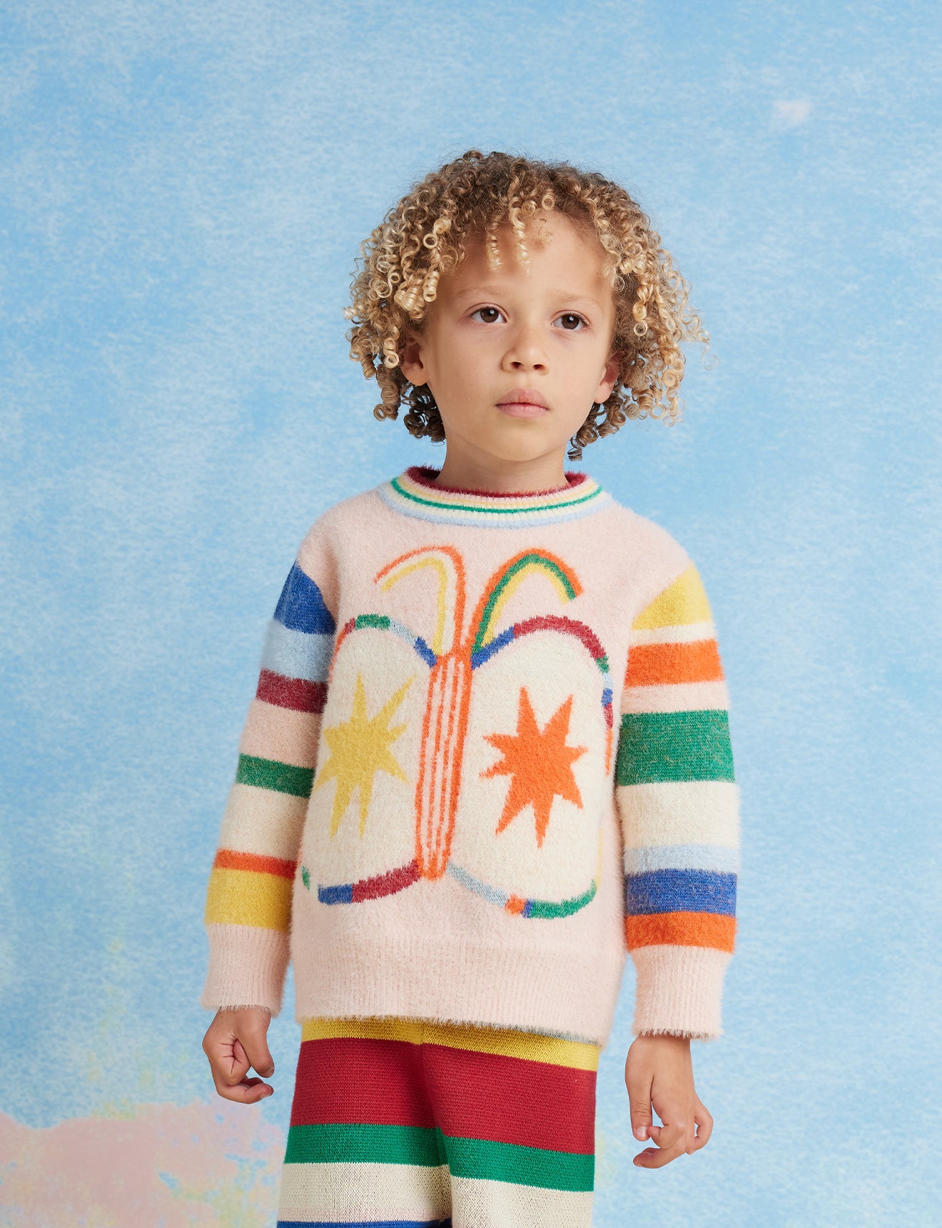 Fluffy Knit Jumper / Flutterby
