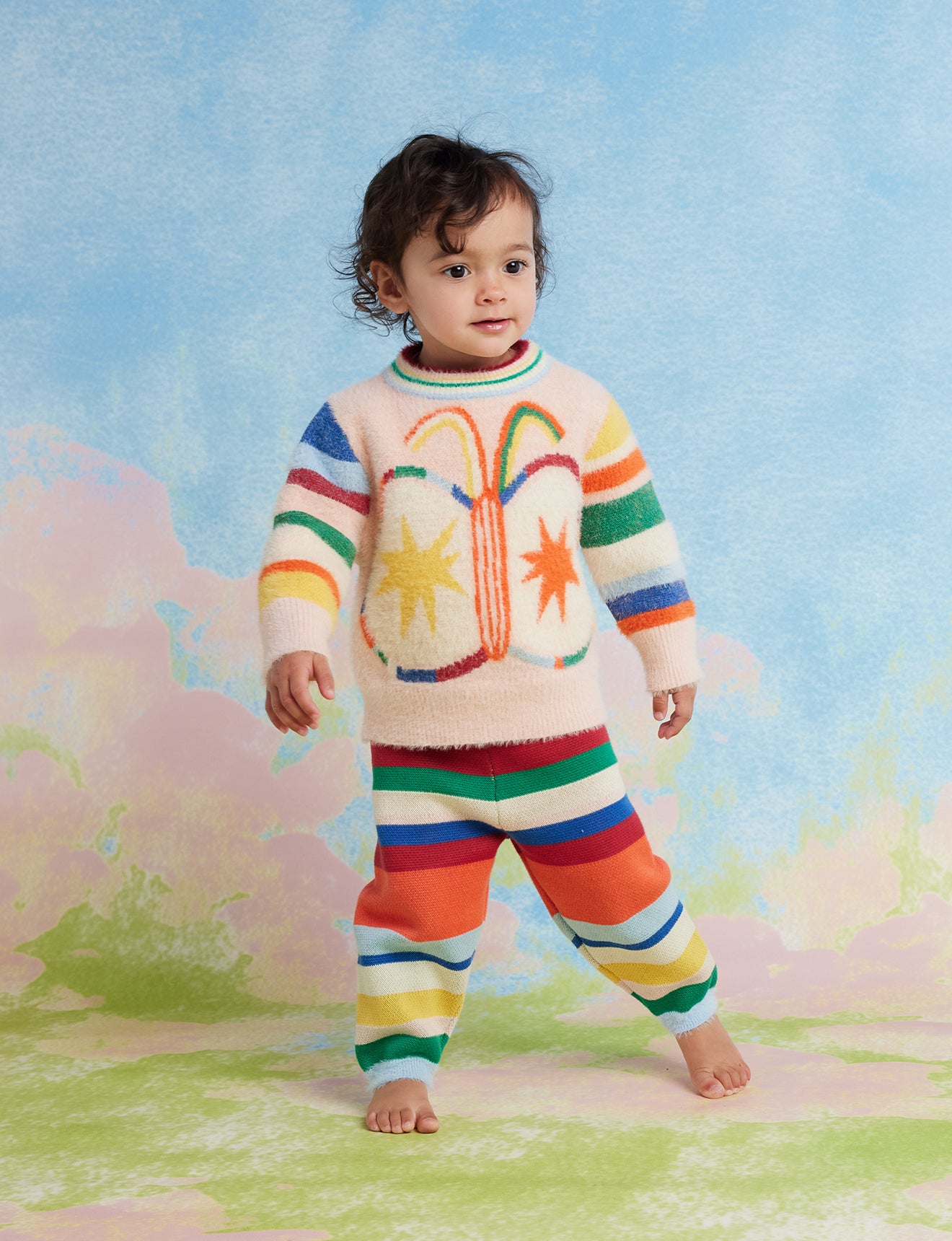 Fluffy Knit Jumper / Flutterby