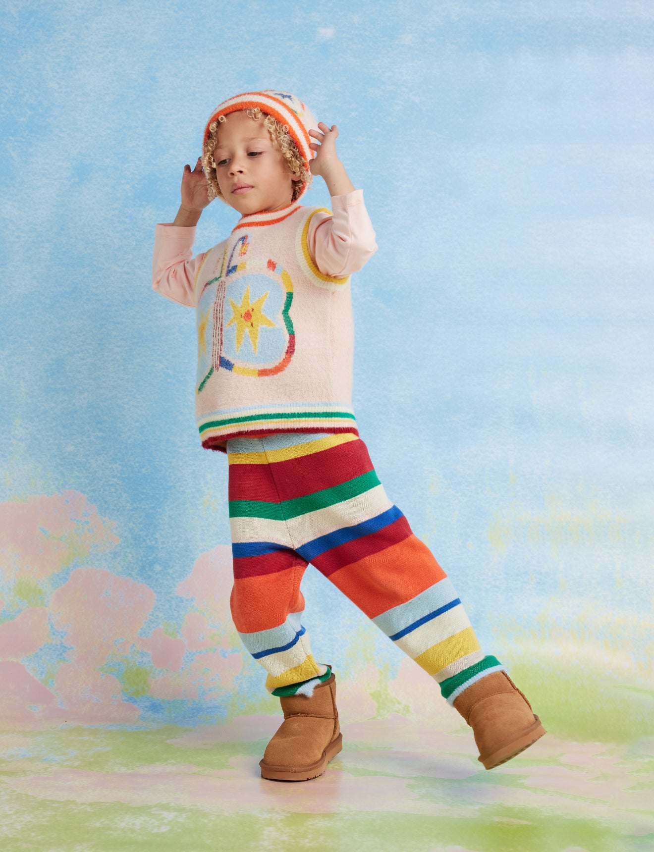 Fluffy Knit Vest / Flutterby