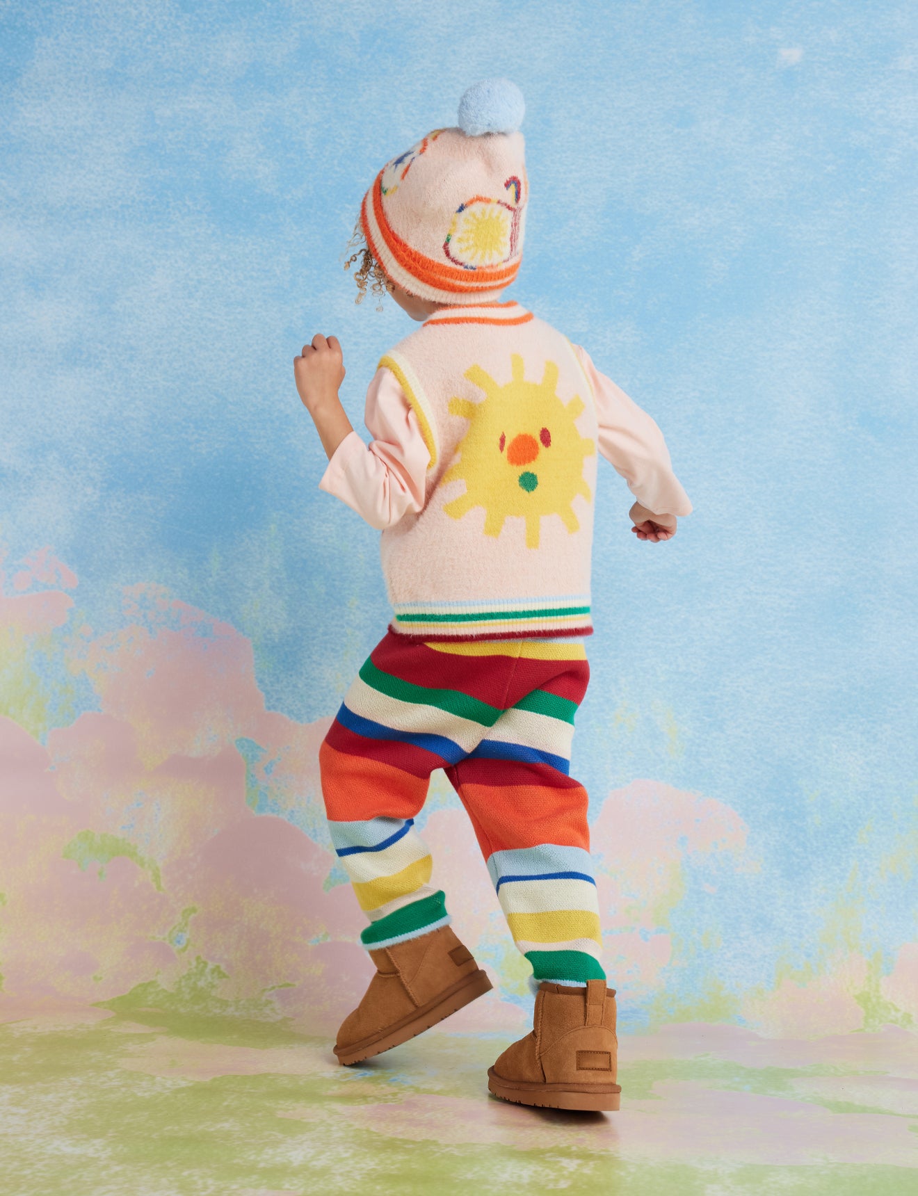 Fluffy Knit Vest / Flutterby