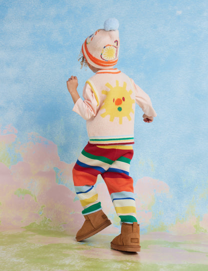 Fluffy Knit Vest / Flutterby