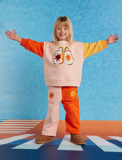 Fleece Sweater / Flutterby