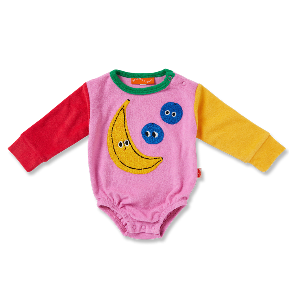 Happy Harvest Terry Long Sleeve Bodysuit