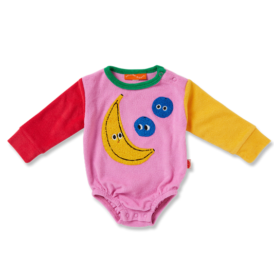 Happy Harvest Terry Long Sleeve Bodysuit