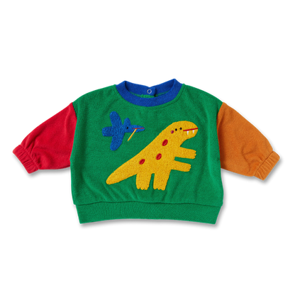 Dino Days Terry Sweater