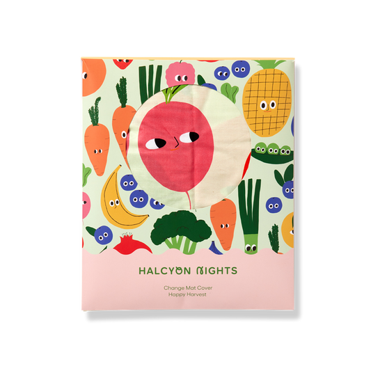 Happy Harvest Change Mat Cover