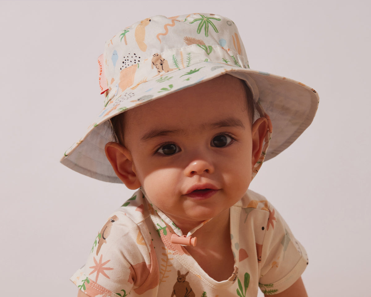 Snug cotton jersey baby hats