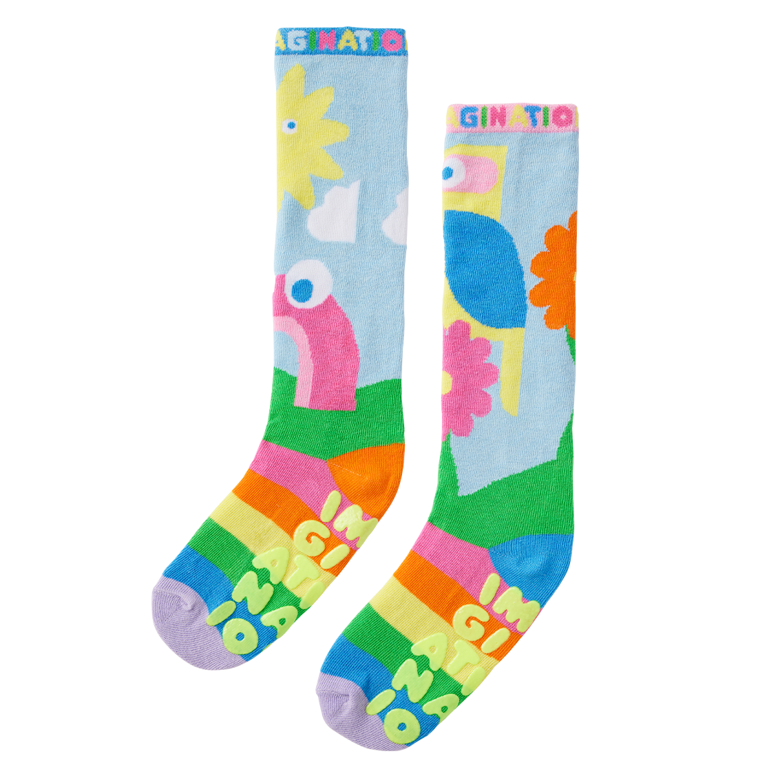 Imaginationation X Halcyon Nights Knee High Grip Socks