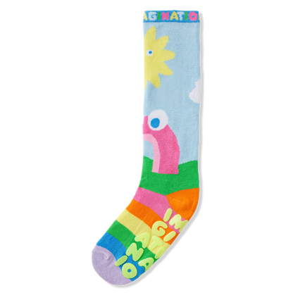 Imaginationation X Halcyon Nights Knee High Grip Socks