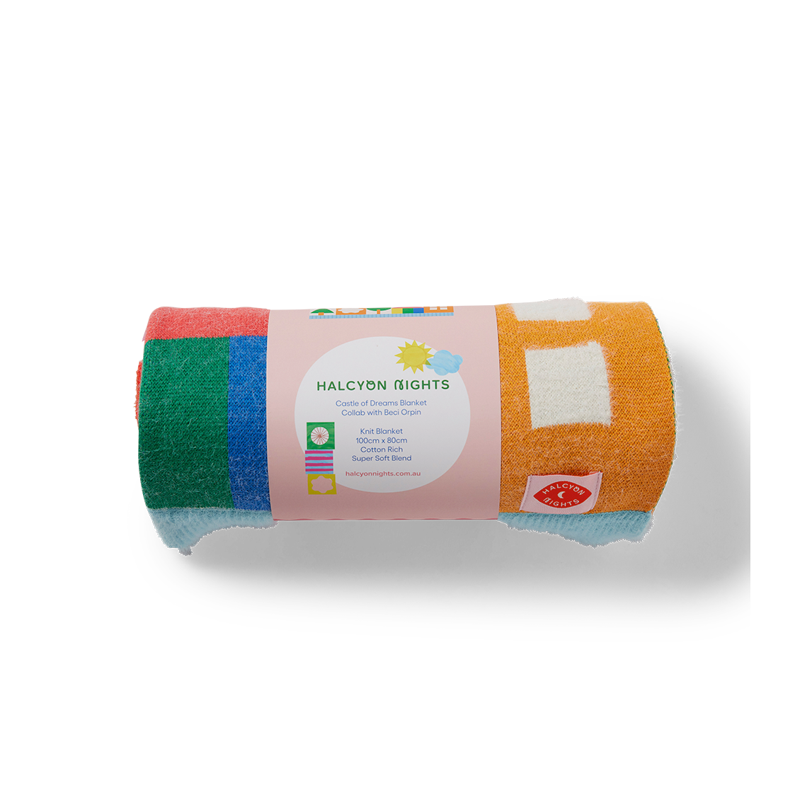 Castle Of Dreams Baby Blanket