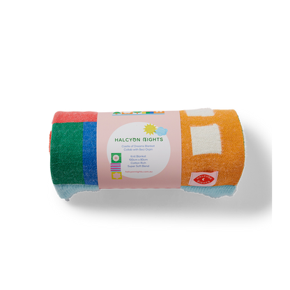 Castle Of Dreams Baby Blanket