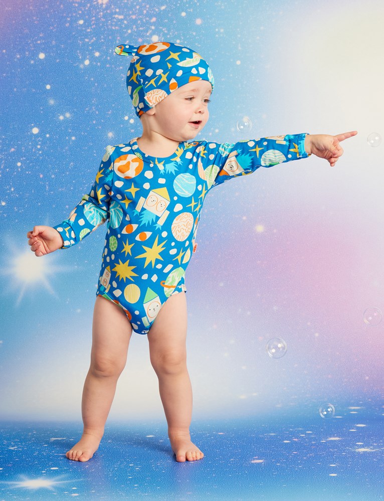 Long Sleeve Bodysuit / See You In Space