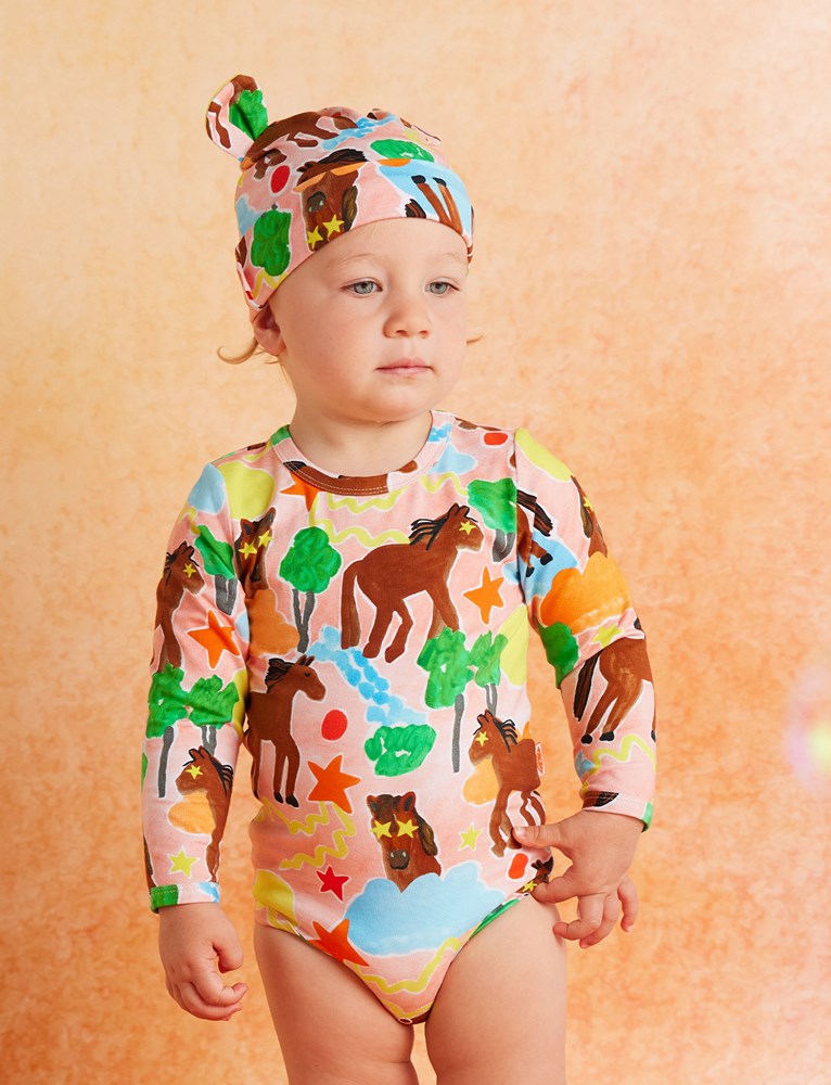 Giddy Up Long Sleeve Bodysuit
