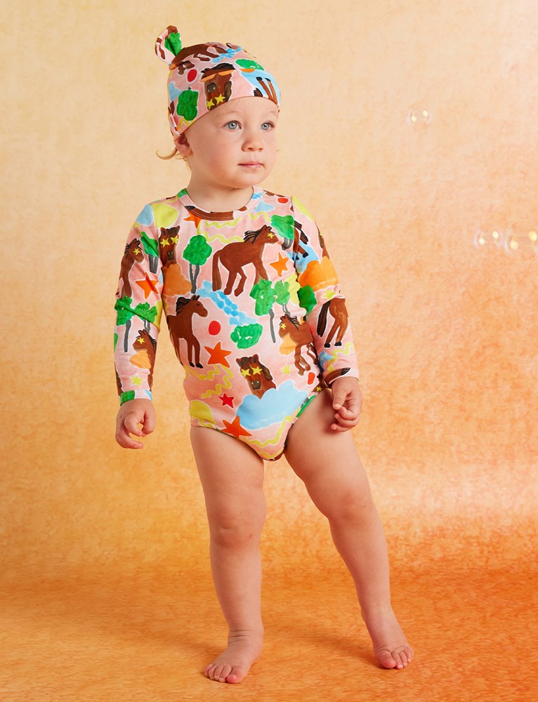 Giddy Up Long Sleeve Bodysuit