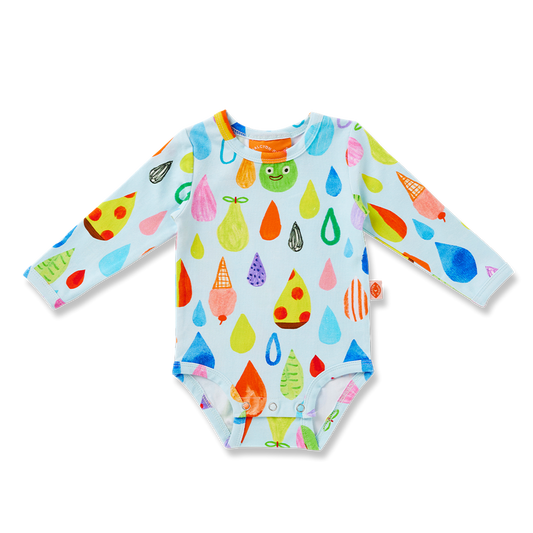 Sun Shower Long Sleeve Bodysuit