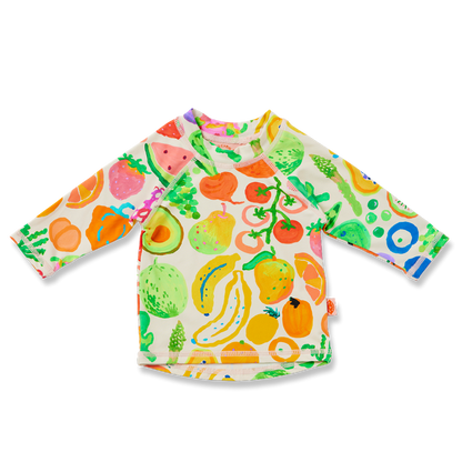 Long Sleeve Rash Vest Eat The Rainbow