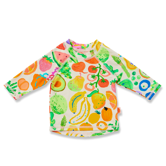 Long Sleeve Rash Vest Eat The Rainbow