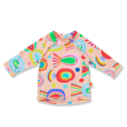 Long Sleeve Rash Vest Fancy Fins