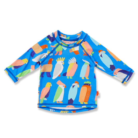 Long Sleeve Rash Vest Flamin' Galahs
