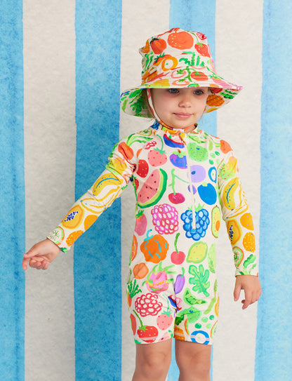 Swim Bucket Hat Eat The Rainbow